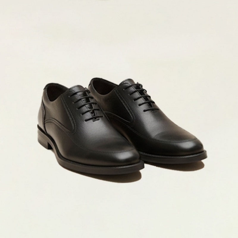 کفش رسمی بندی مردانه مدل Sabalan-مشکی